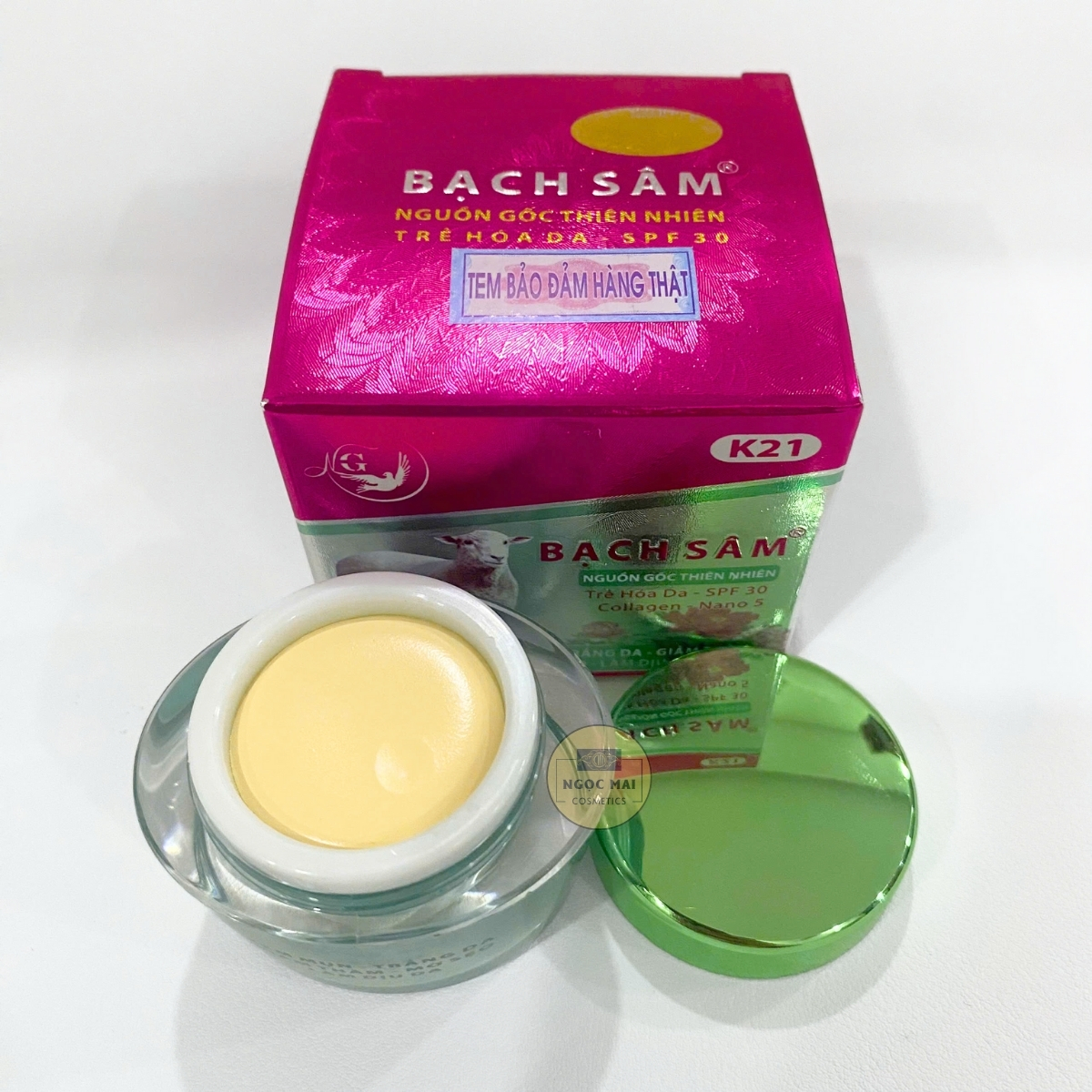 kem bạch sâm k21