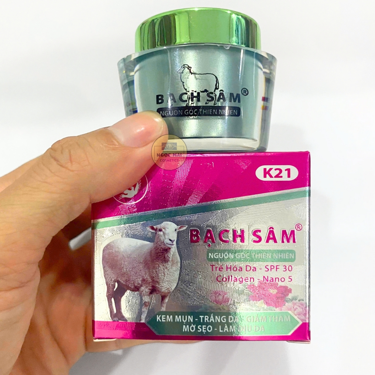 kem bạch sâm k21