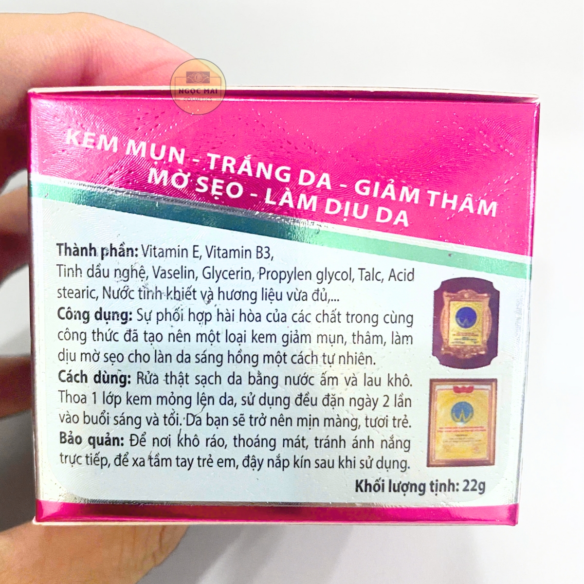 kem bạch sâm k21