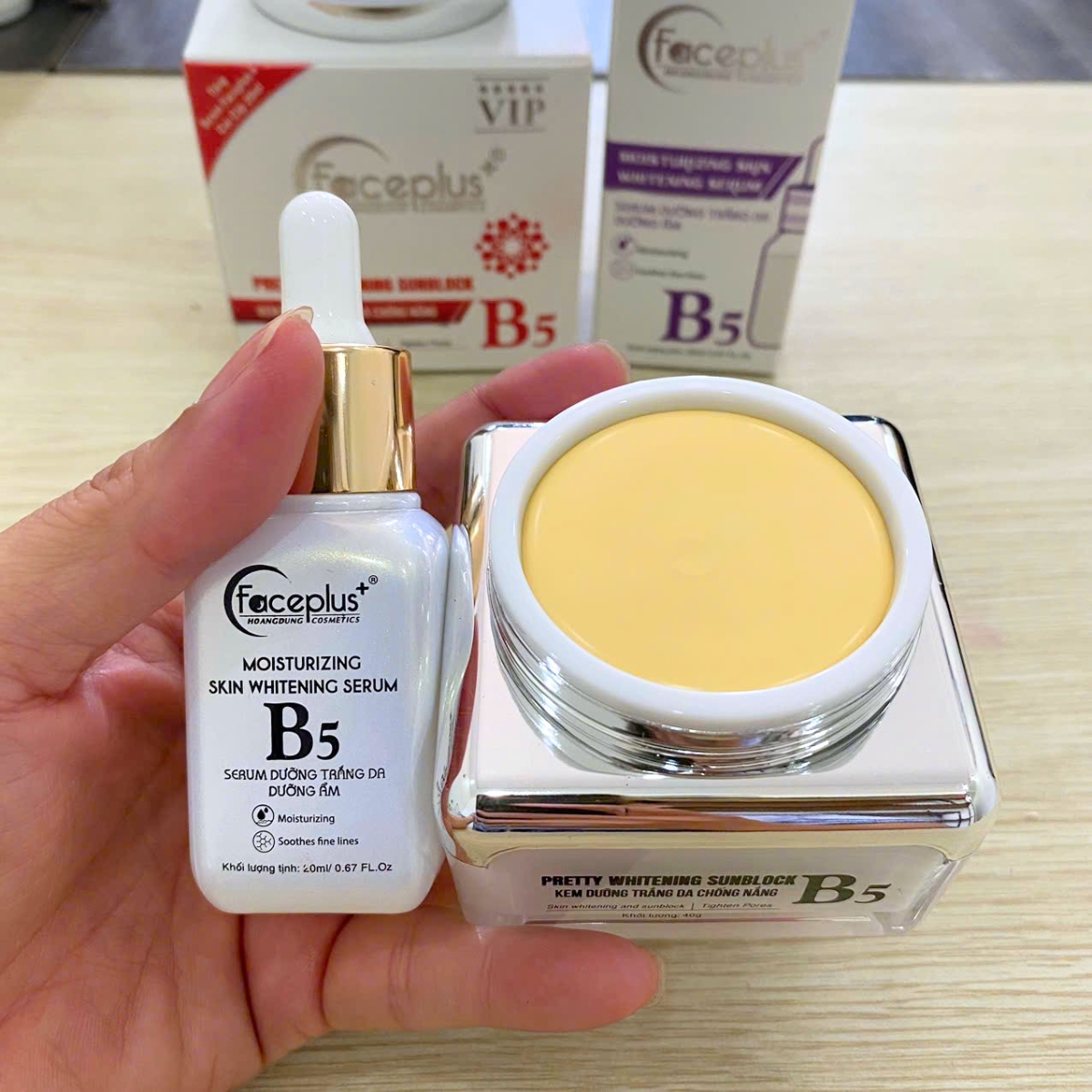 chất kem và serum
