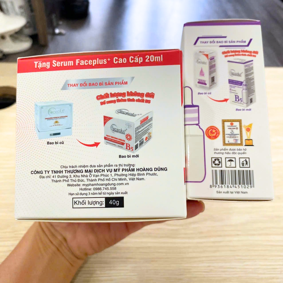 kem và serum dưỡng trắng da