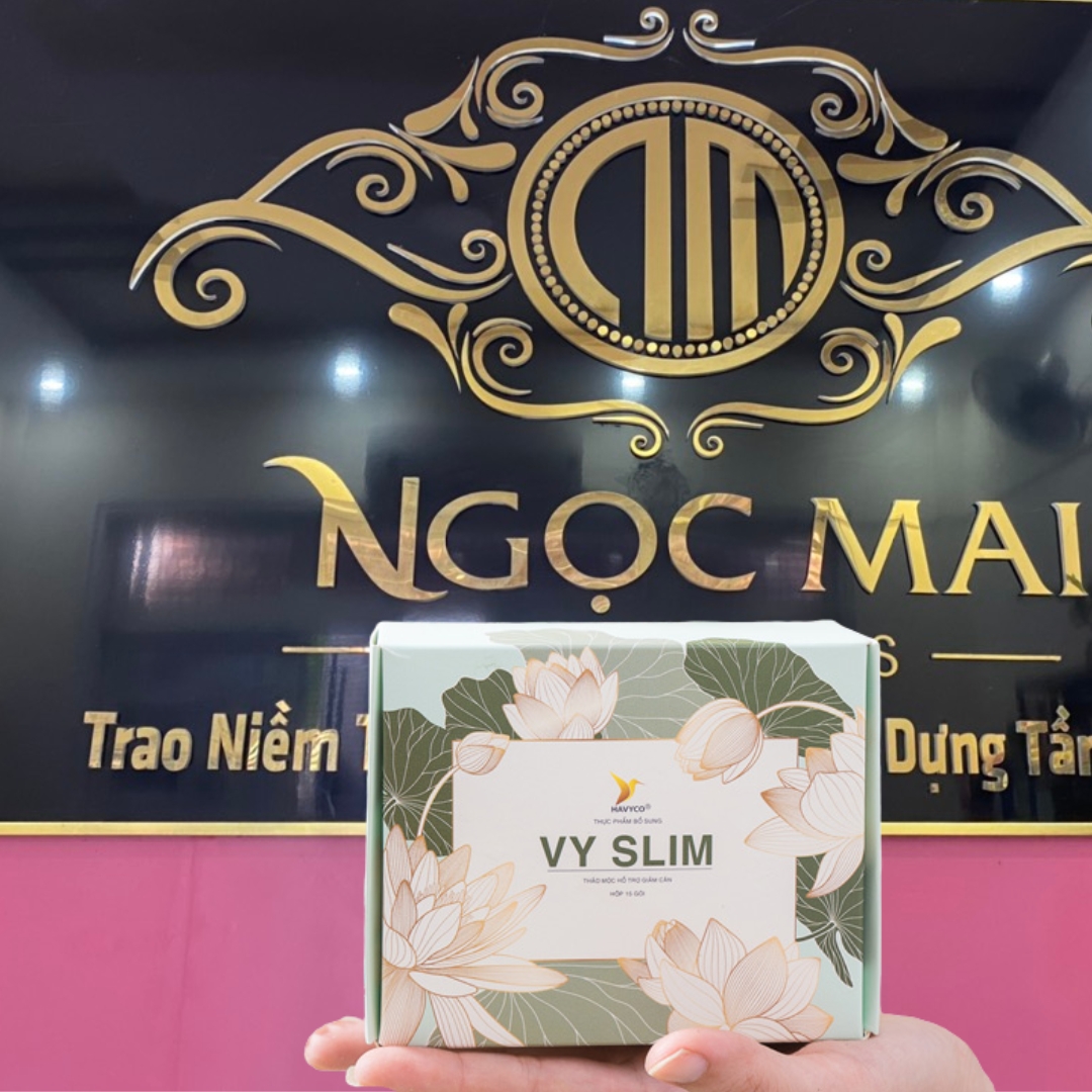 thảo mộc giảm cân Vy Slim chính hãng tại Mỹ Phẩm Ngọc Mai