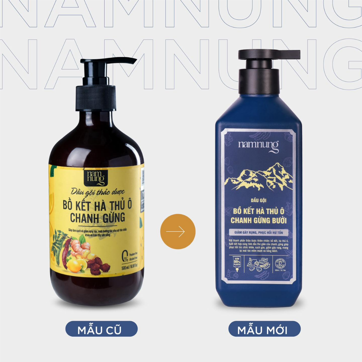 Dầu Gội Thảo Dược Namnung dầu gội Namnung