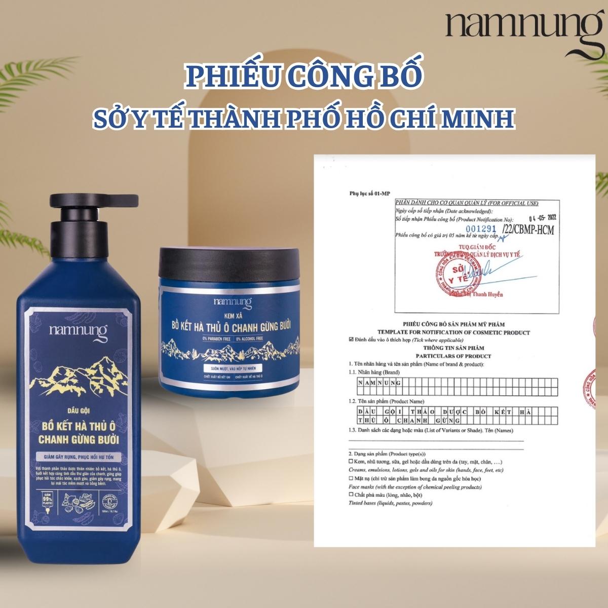 Giấy công bố Namnung