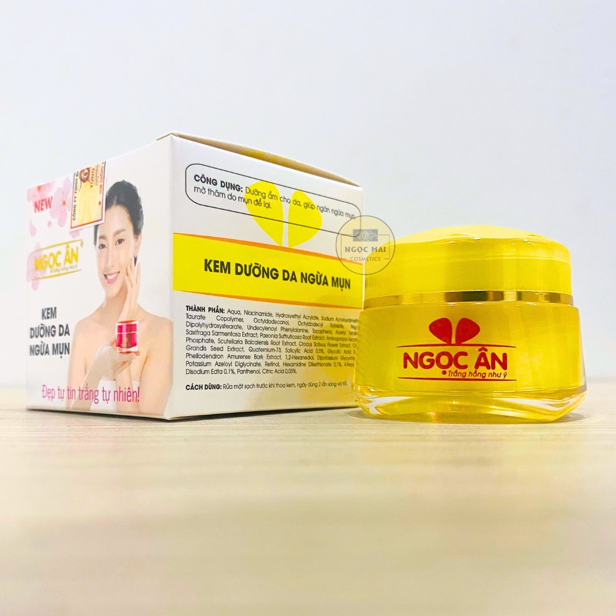 giúp ngừa, giảm mụn, mờ thâm