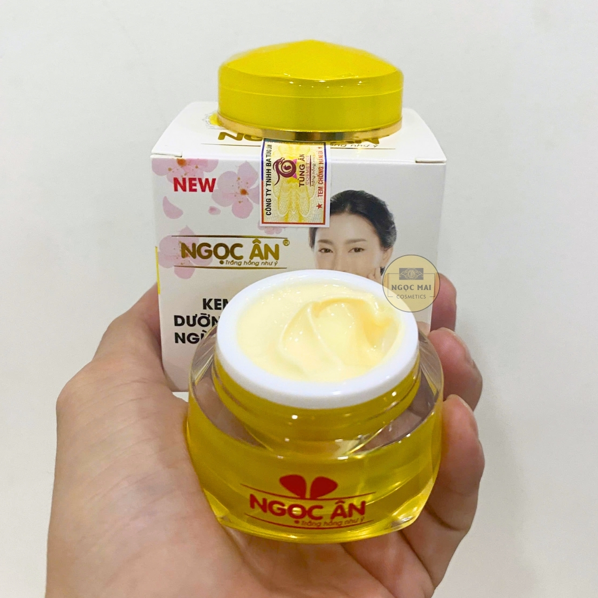 Kem dưỡng da, ngừa mụn Ngọc Ân giúp giảm mụn, mờ thâm, sáng da