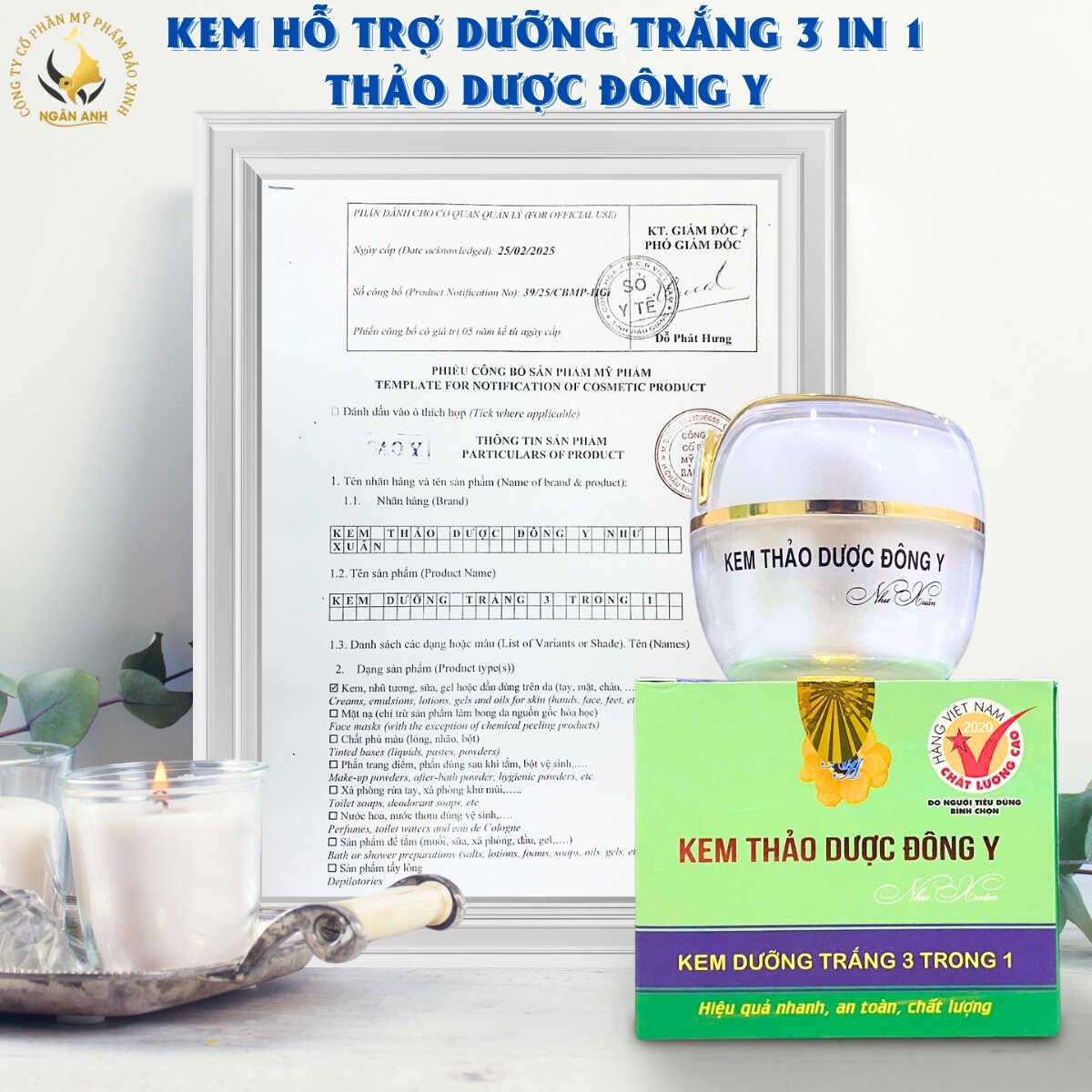 dưỡng da trắng hồng