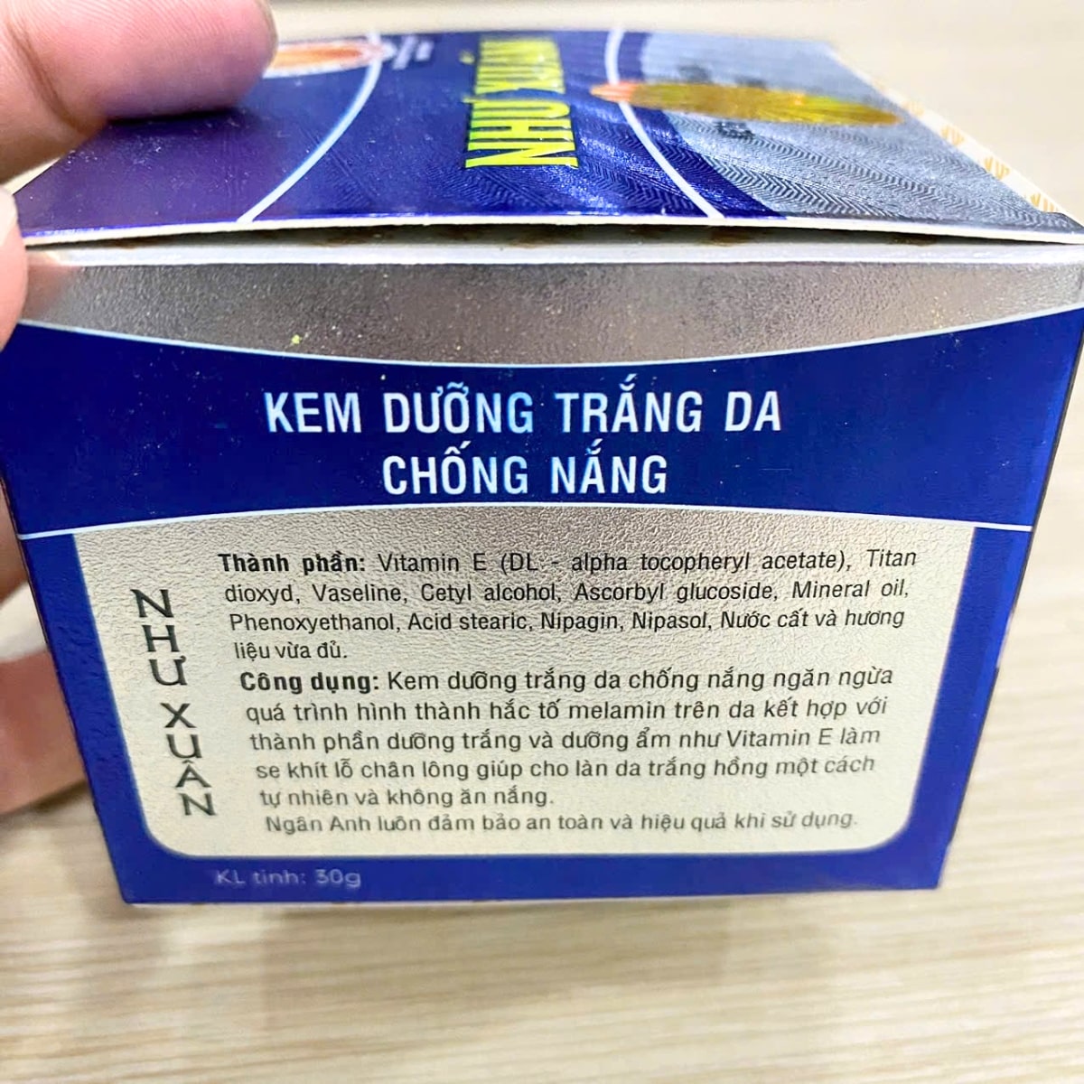 dưỡng trắng, chống nắng