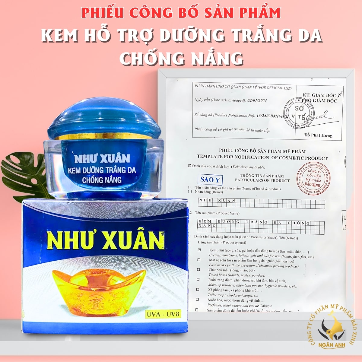 dưỡng trắng, chống nắng