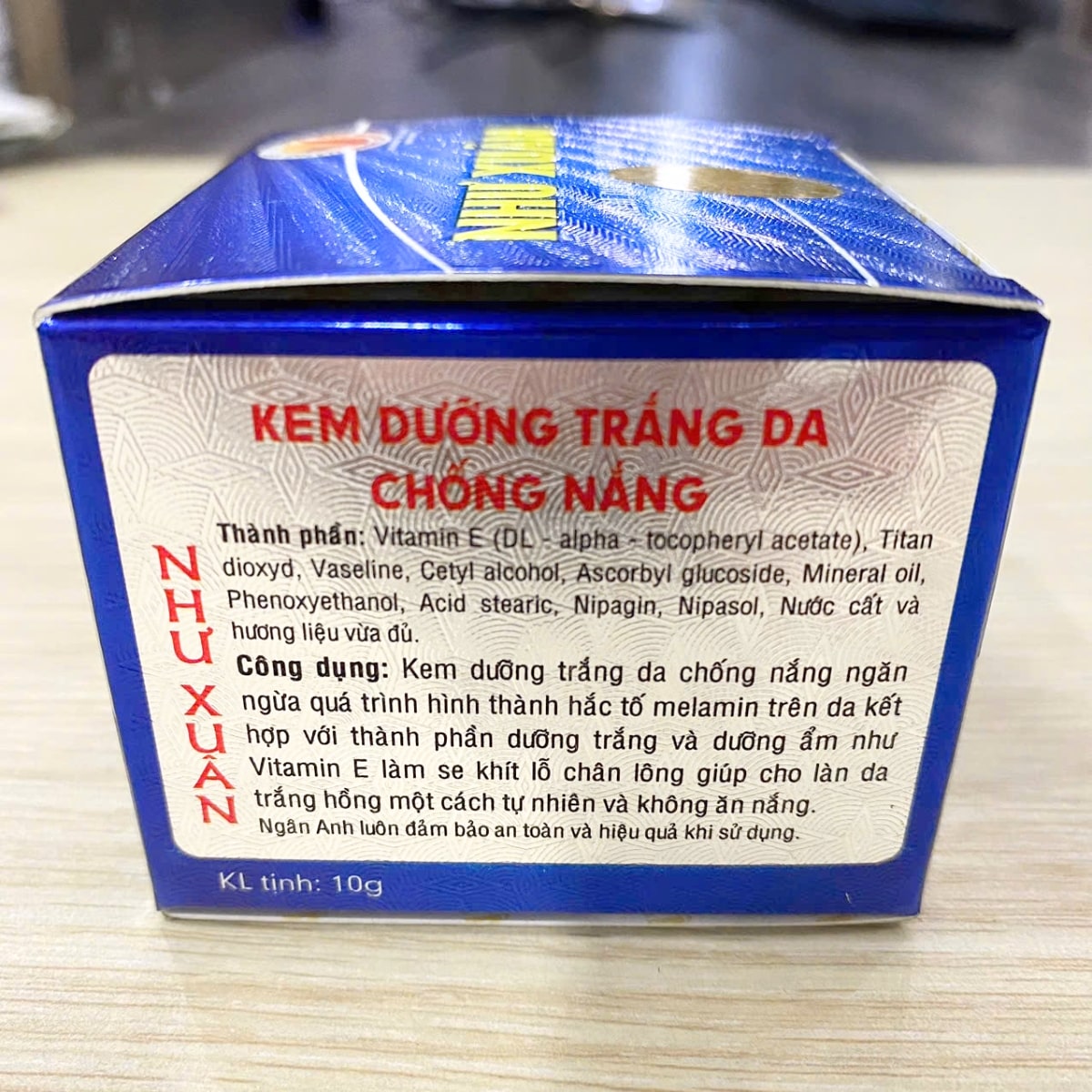 dưỡng trắng, chống nắng