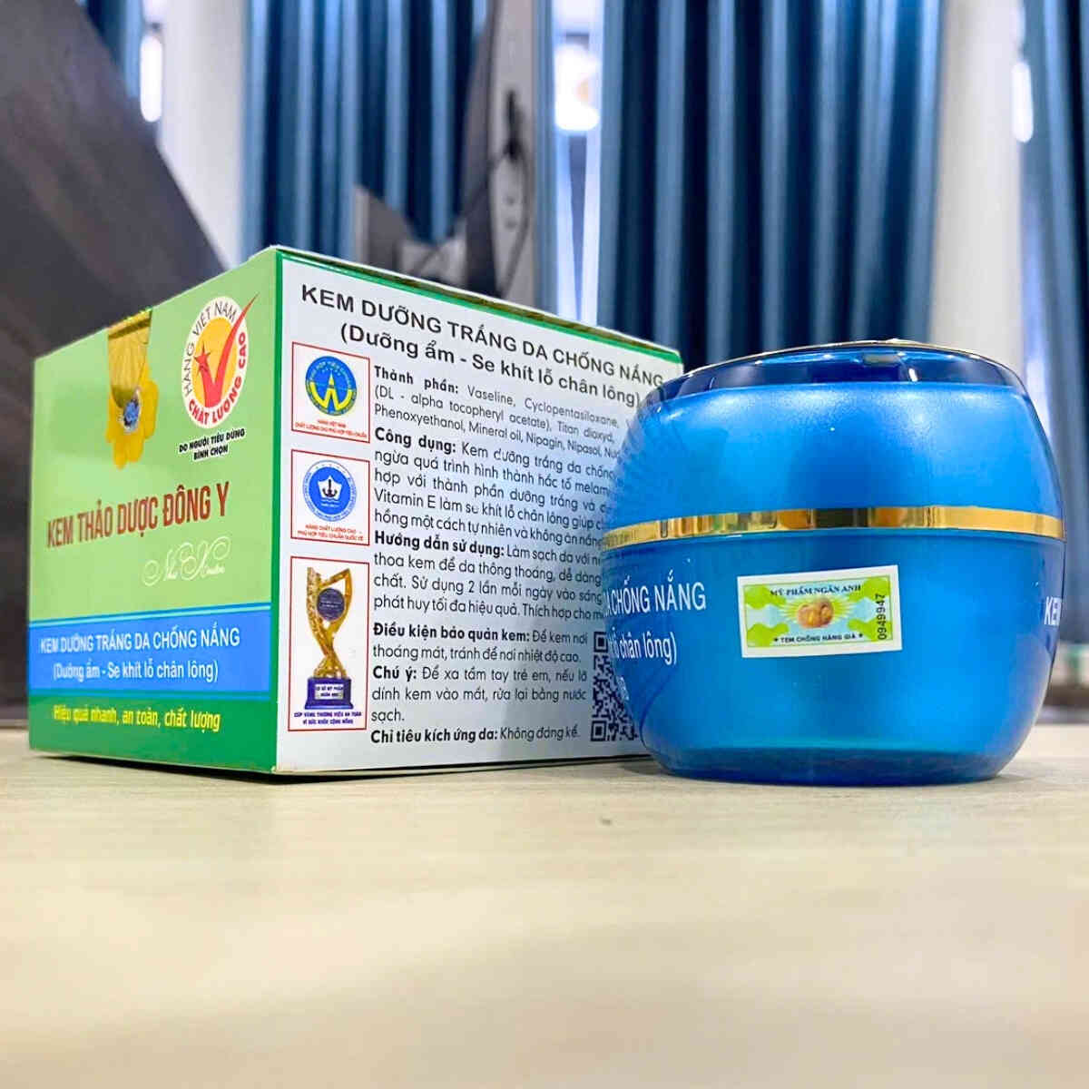 dưỡng trắng, chống nắng