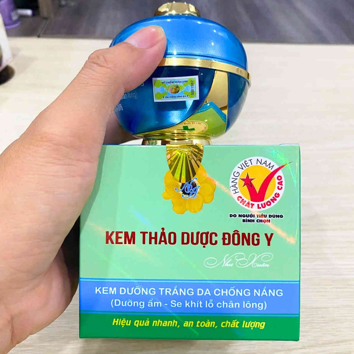 trắng da, chống nắng
