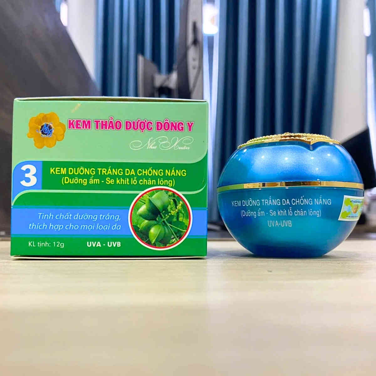 dưỡng trắng, chống nắng
