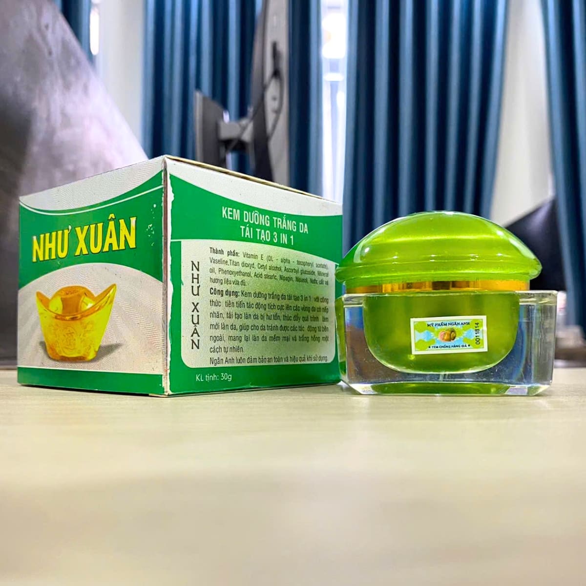 dưỡng trắng, giữ ẩm, tái tạo