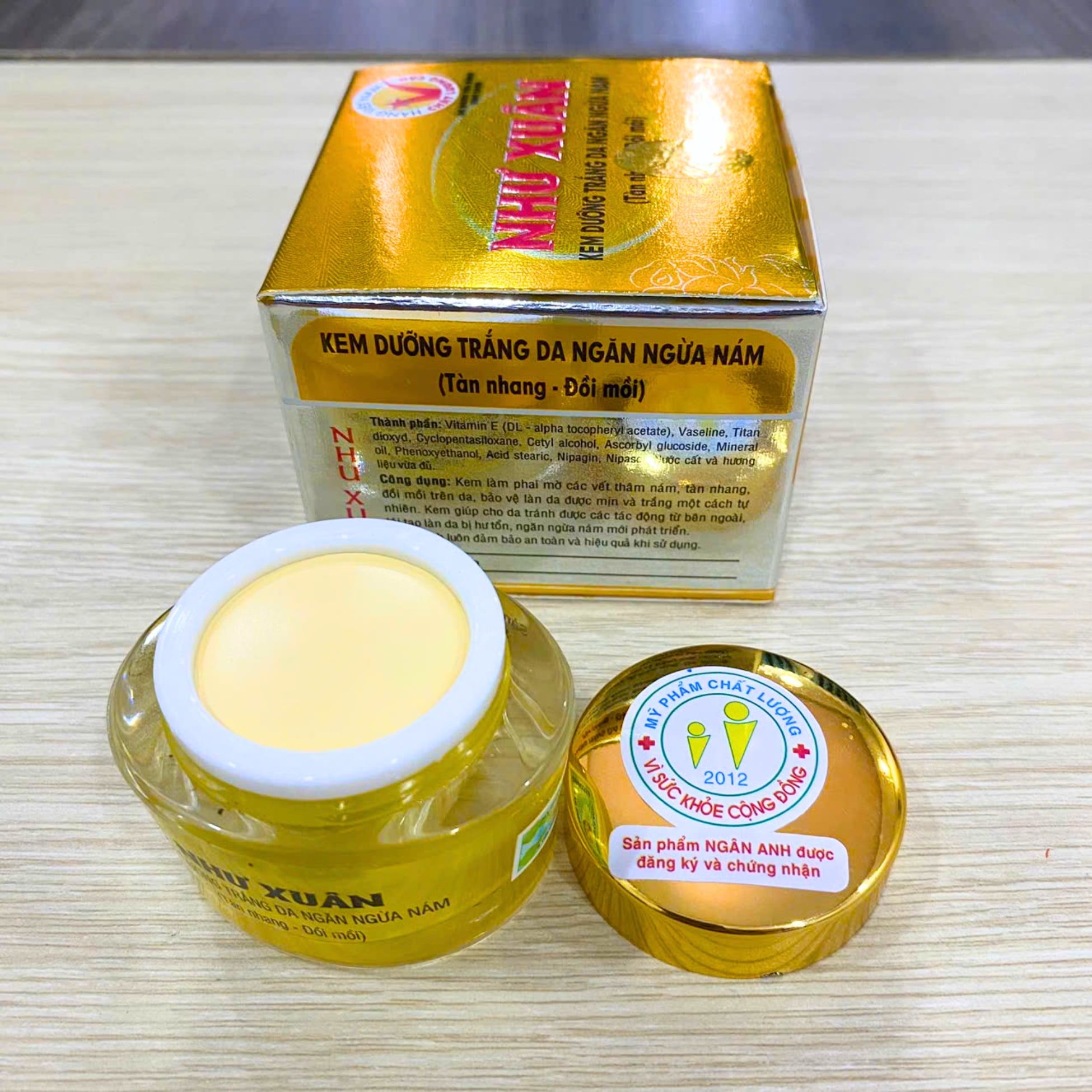 dưỡng trắng, ngừa nám