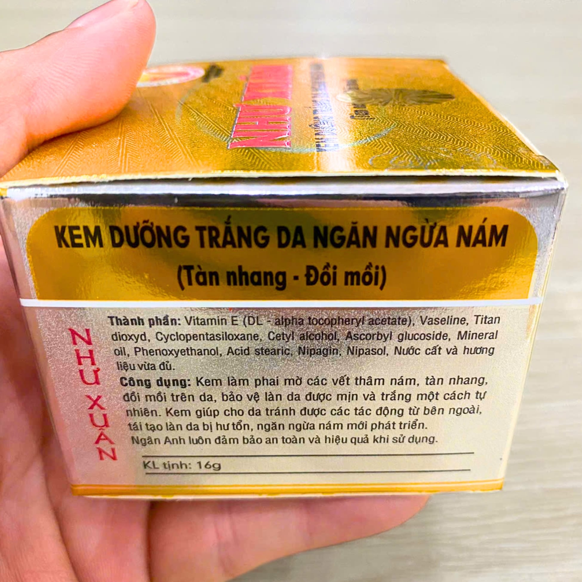 dưỡng trắng, ngừa nám
