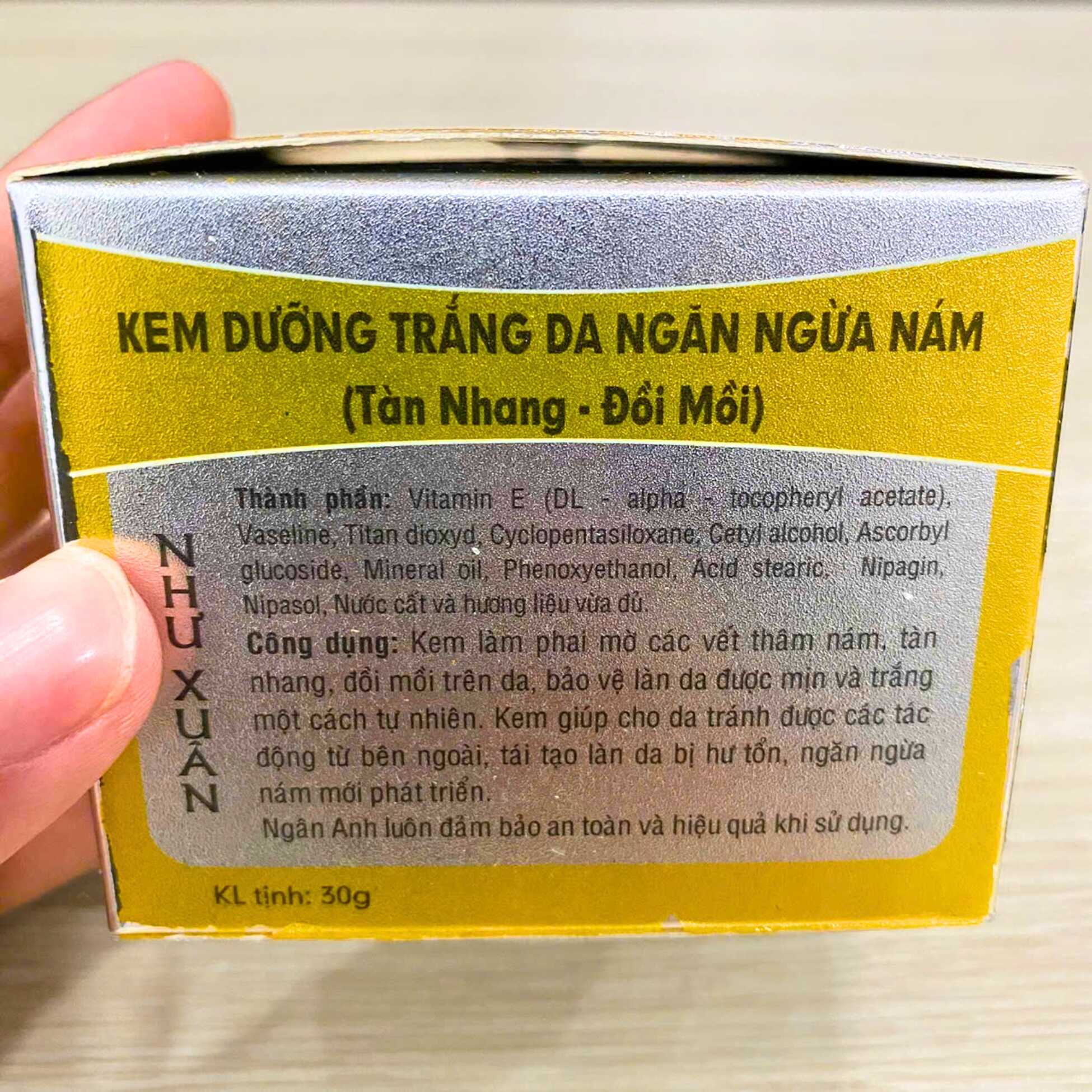 dưỡng trắng, ngừa nám