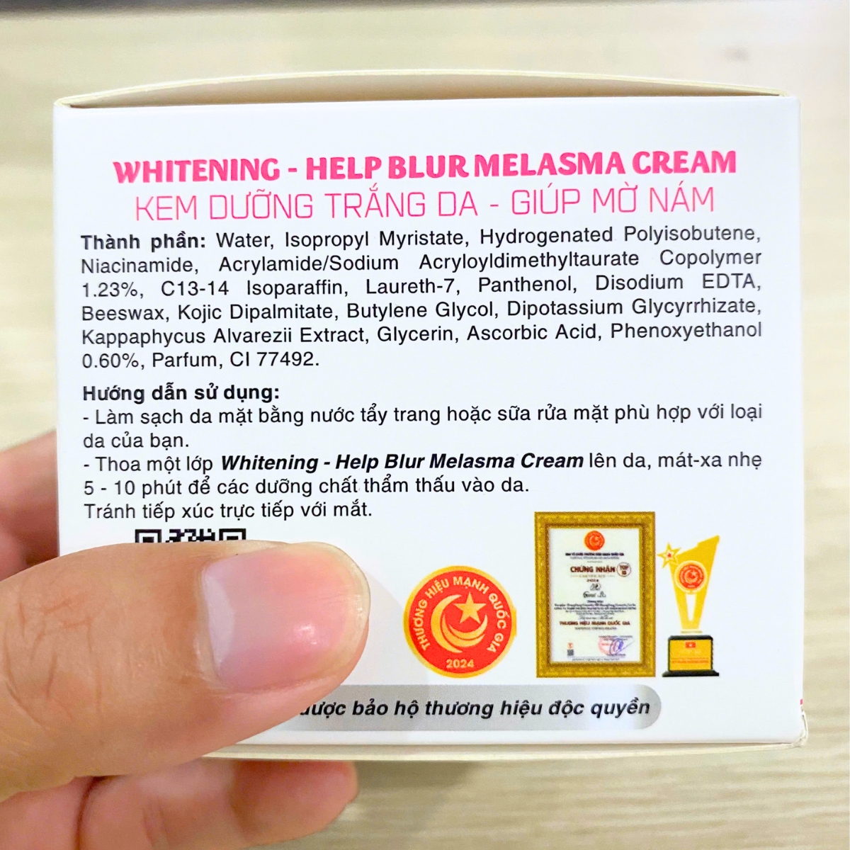 dưỡng trắng, mờ nám, tàn nhang