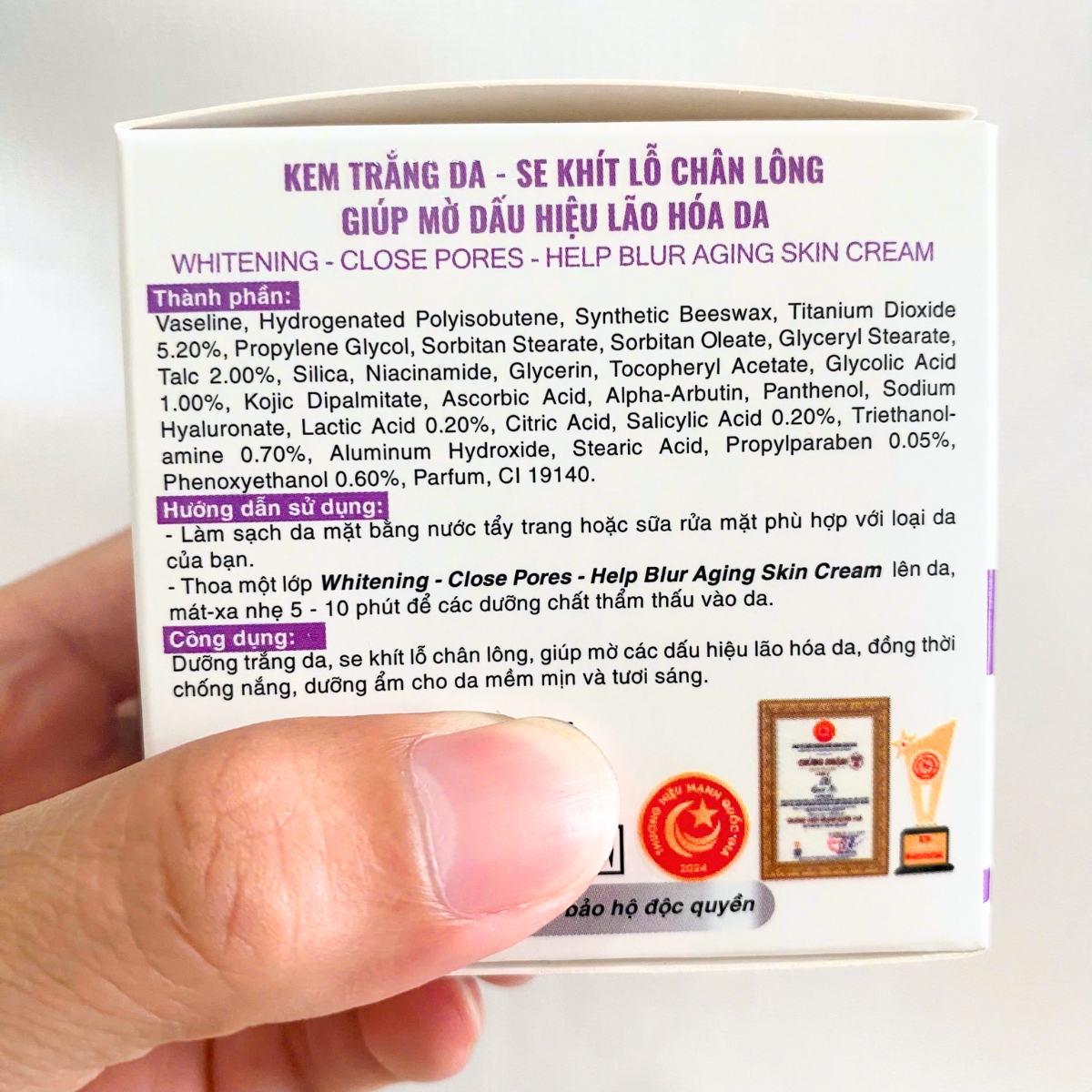 Kem dưỡng trắng, làm mờ dấu hiệu lão hóa Faceplus B5 là sự kết hợp tinh tế giữa dưỡng trắng chuyên sâu và chống lão hóa hiệu quả, giúp làn da trở nên mịn màng, đều màu và căng bóng rạng rỡ