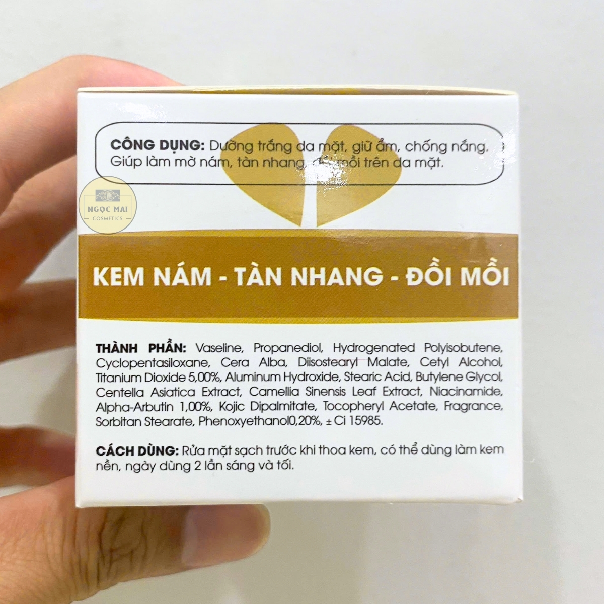 giúp mờ nám, tàn nhang, trắng da