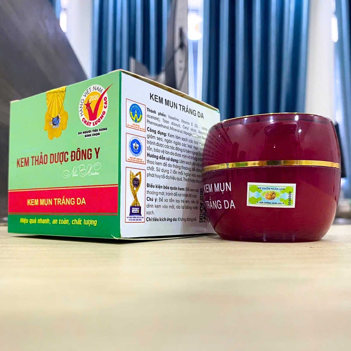 ngừa mụn, trắng da, mờ thâm