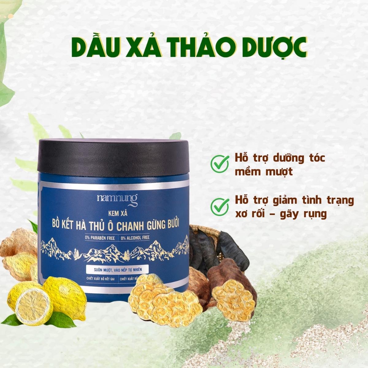 dầu xả thảo dược