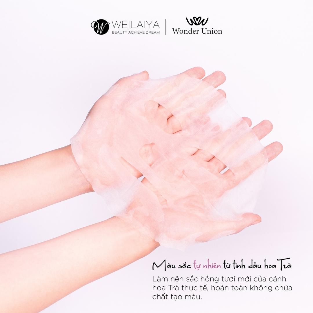 Mặt Nạ Dưỡng Da Weilaiya Hồng Vạn Cánh mặt nạ chứa nhiều tinh chất