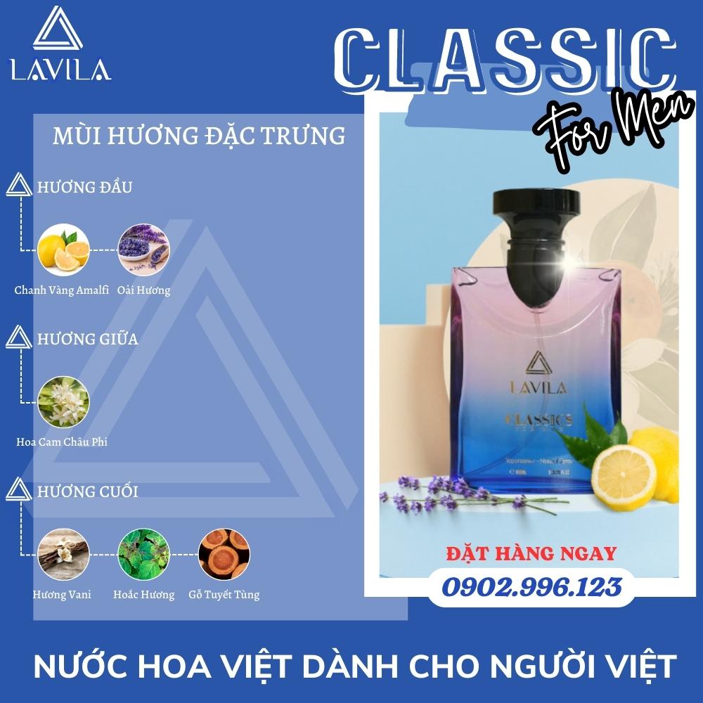 Thành phần nước hoa Lavila Classic thành phần từ thiên nhiên