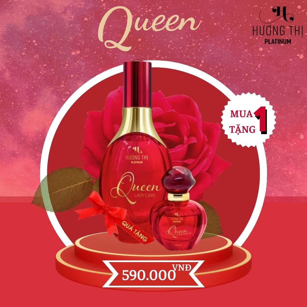 Nước Hoa Vùng Kín Hương Thị Queen Feminine Perfume Tặng DDVS Hương Thị Queen Lady Mua 1 tặng 1