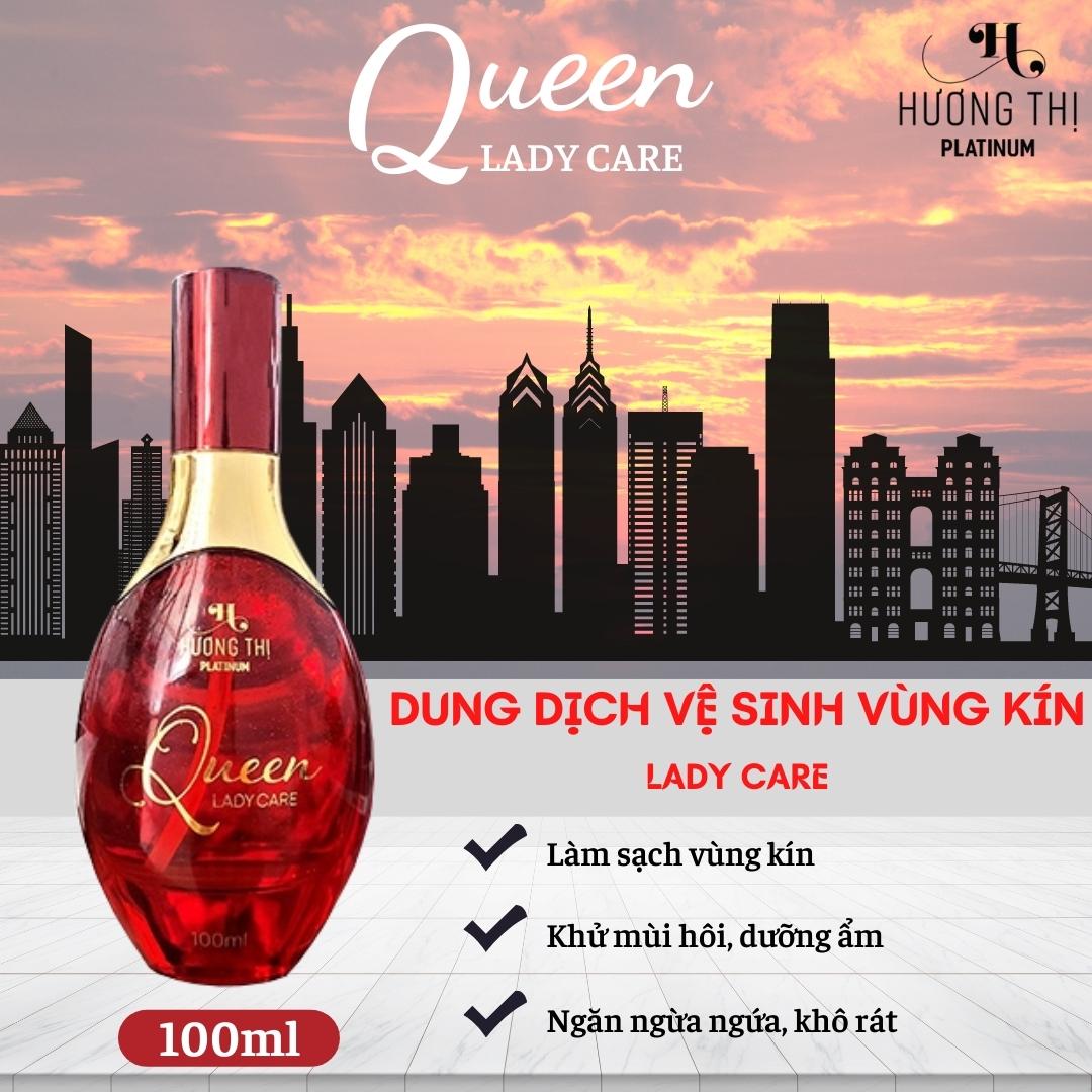 Công Dụng Của DDVS Hương Thị Queen Lady - Làm sạch vùng kín. - Khử mùi hôi, dưỡng ẩm. - Ngừa tình trạng ngứa, khô vùng kín.