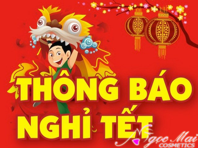 Thông báo lịch nghỉ Tết xuân Mậu Tuất 2018