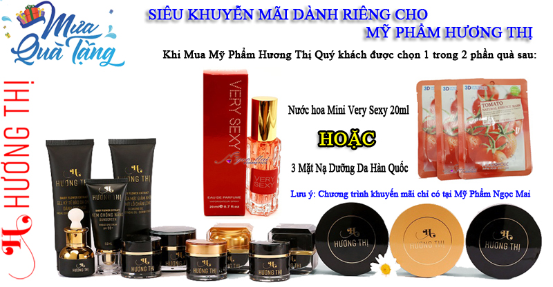 Khuyễn mãi lớn dành cho Mỹ Phẩm Hương Thị - Việt Hương