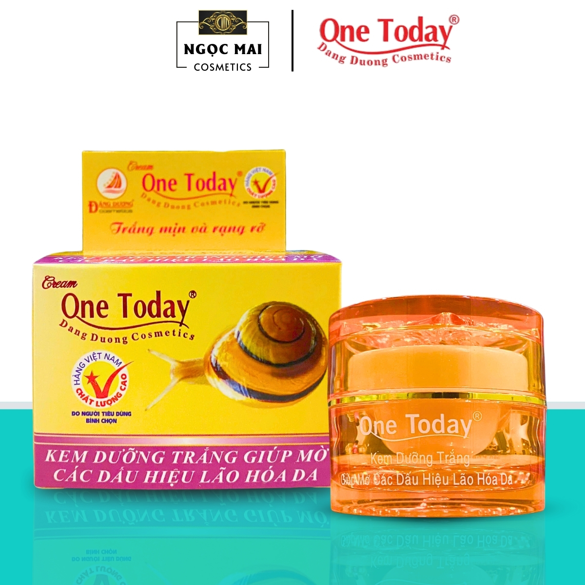 Kem Dưỡng Trắng, Ngừa Các Dấu Hiệu Lão Hóa Tinh Chất Ốc Sên One Today (20g)