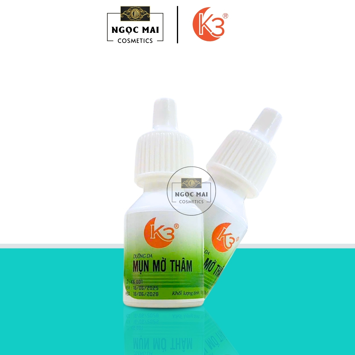 K3 - Kem chấm mụn siêu tốc, Ngừa sẹo thâm, Se khít lỗ chân lông (12g)