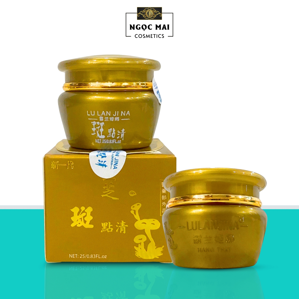 Kem Siêu Trắng - Chống Nhăn - Nám Tàn Nhang LU LAN JINA (40g)