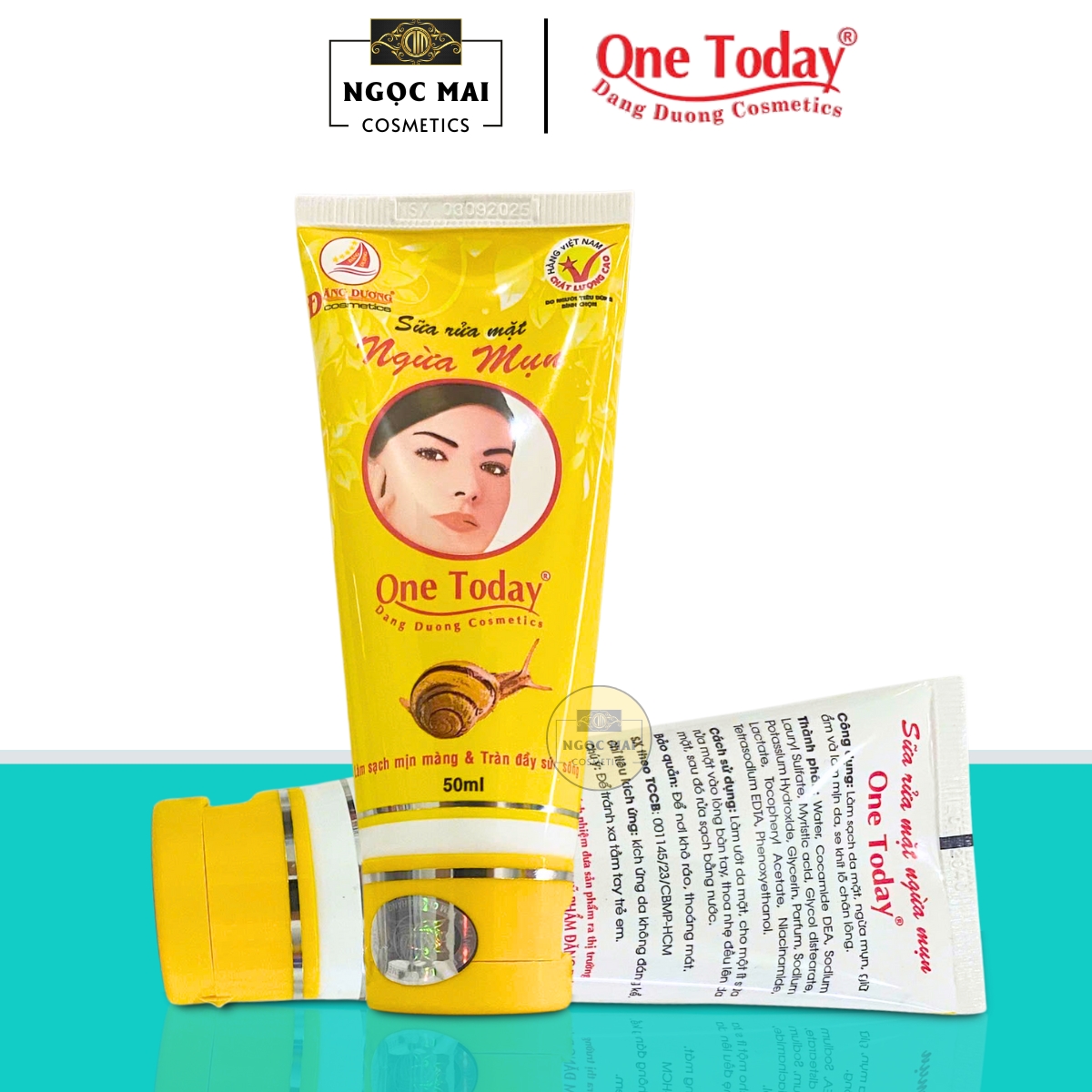 ONE TODAY - Sữa rửa mặt trắng da, Ngừa mụn (50ml)