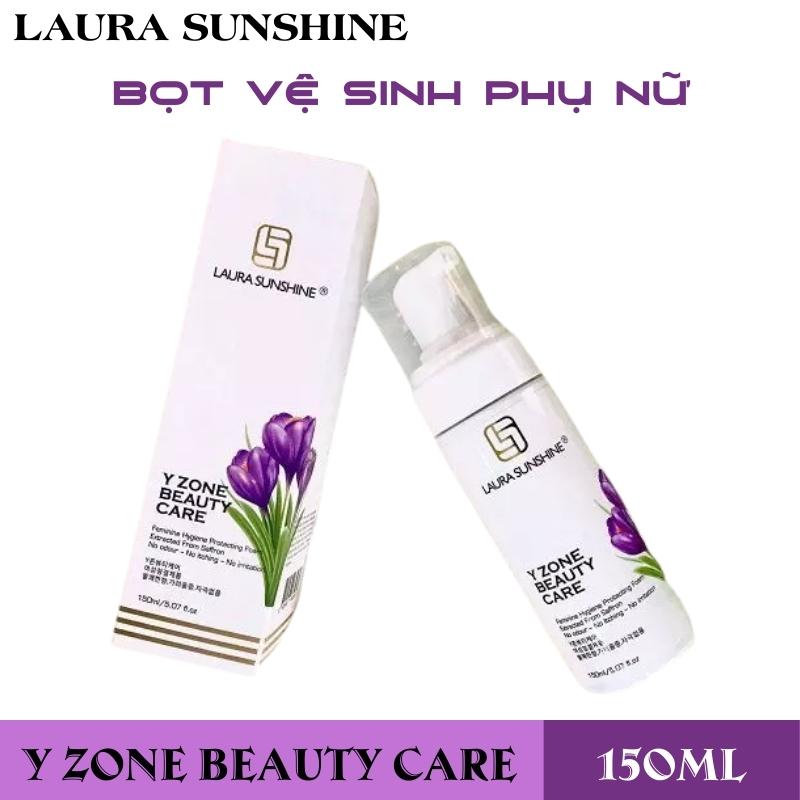 Bọt vệ sinh phụ nữ nhuỵ hoa nghệ tây Laura Sunshine Y Zone Beauty Care (150ml)