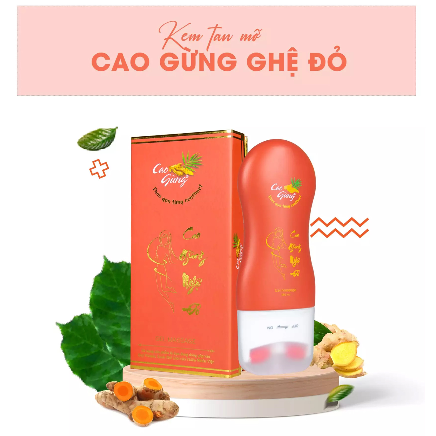 Review Kem tan mỡ Cao gừng Thiên nhiên Việt chính hãng giảm cân có tốt không?