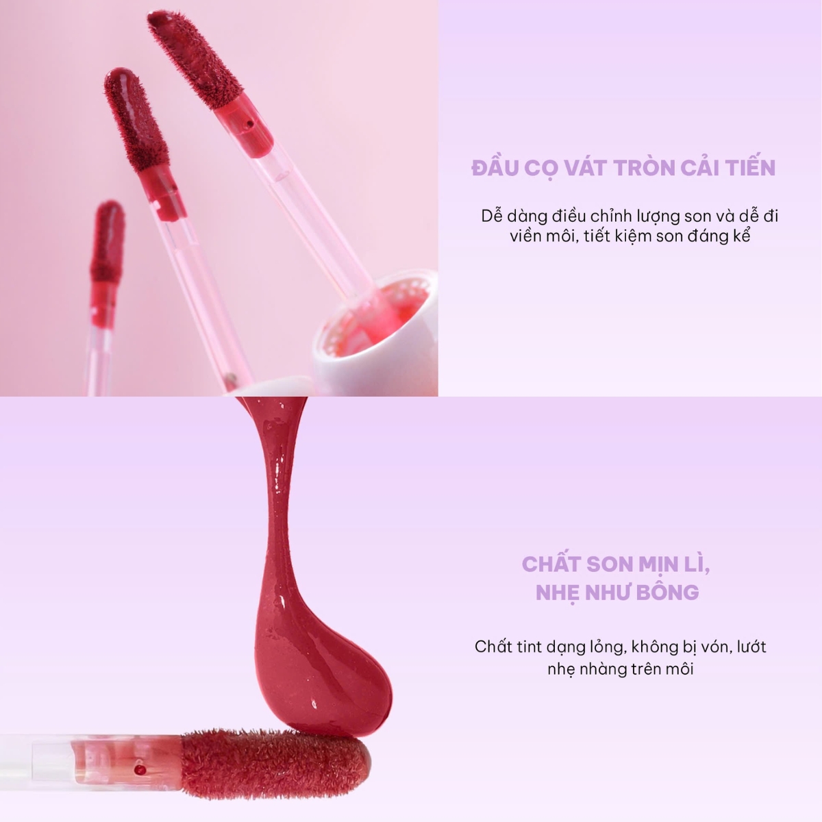 Son tint lì Cotton Candy M.O.I Cosmetics son tint lì