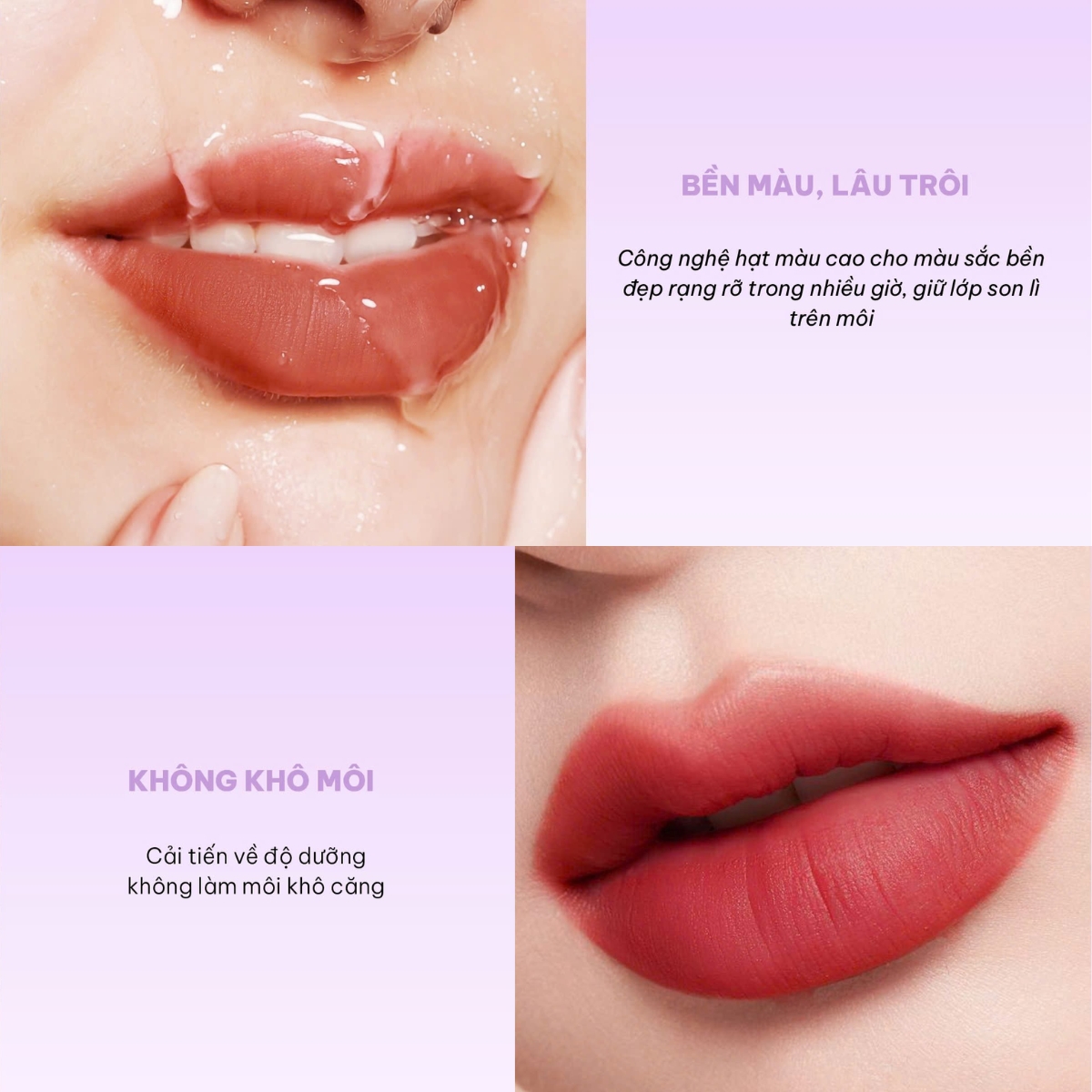 Son tint lì Cotton Candy M.O.I Cosmetics son tint lì