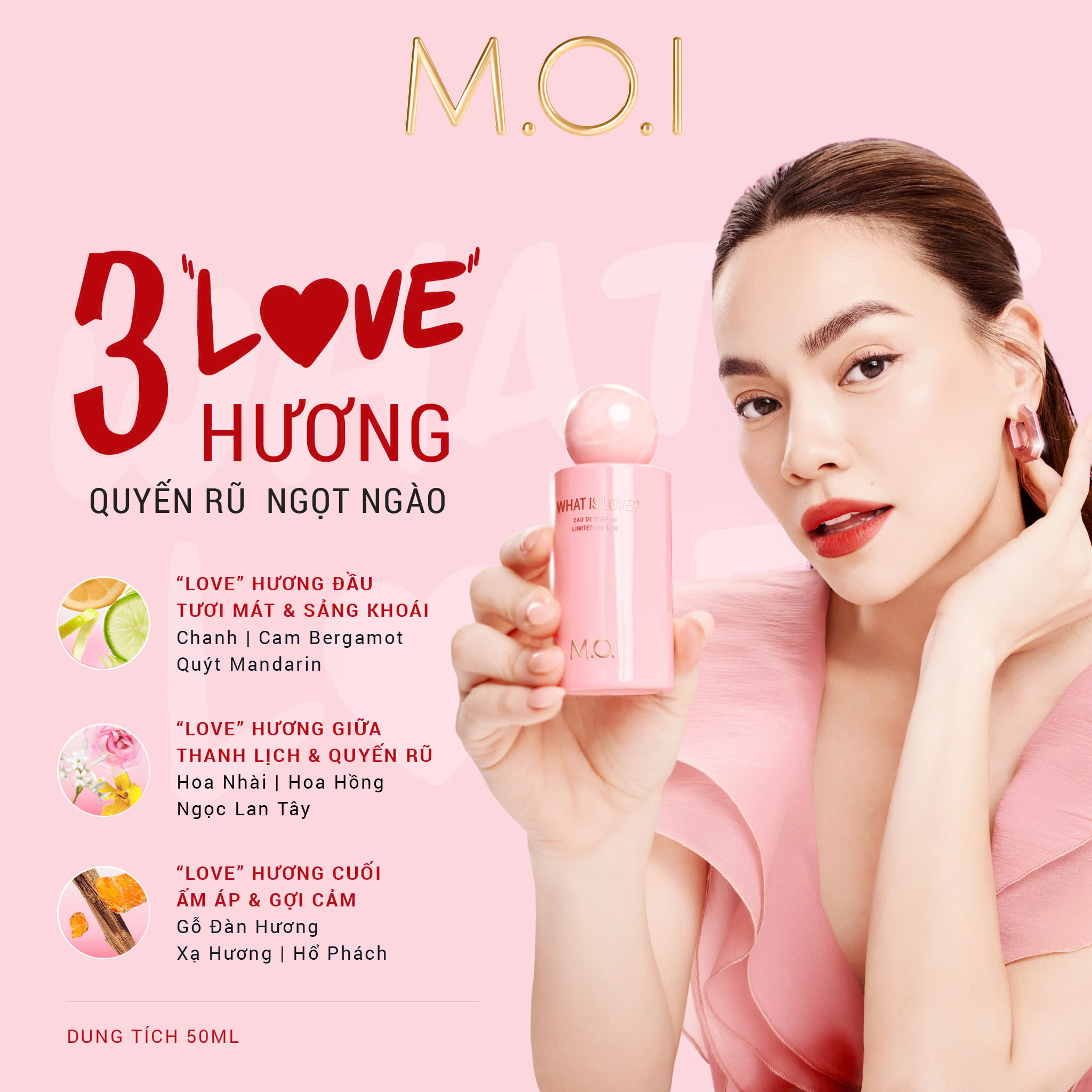 3 tầng hương nước hoa What Is Love