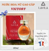 Nước Hoa Nữ Phong Cách Gợi Cảm Lavila VICTORY (60ml) Chính Hãng + Tặng 01 Chai Mini (12ml)
