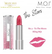 Son Thỏi Lì The Stars M.O.I Cosmetics x Thanh Hằng No.3 - To The Moon - Hồng Mật Chính Hãng