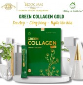 Thực Phẩm Bảo Vệ Sức Khỏe Diệp Lục Collagen Gold Green Collagen (10 gói) Chính Hãng, Ngăn Ngừa Lão Hóa, Giúp Tóc Chắc Khỏe