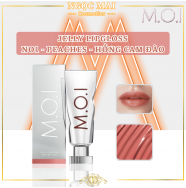Son Dưỡng Môi Có Màu JELLY LIPGLOSS M.O.I Cosmetics No.1 - Peaches - Hồng Cam Đào (4.5g) - Mỹ Phẩm Hồ Ngọc Hà Chính Hãng
