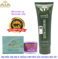 Mỹ Phẩm AIA - Bộ đôi mỹ phẩm trị Mụn chuyên sâu dành cho Nữ