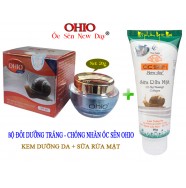 OHIO ỐC SÊN NEW DAY - Bộ mỹ phẩm trắng da, chống nhăn, chống lão hóa