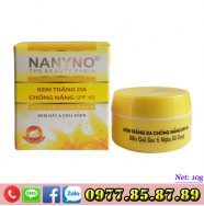 NANYNO - Kem trắng da chống nắng SPF-45 chiết xuất Kem gấc và Collagen (10g)