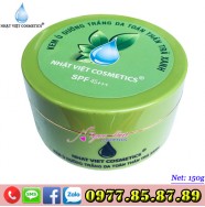 NHẬT VIỆT COSMETICS - Kem ủ kích trắng da toàn thân dưỡng chất trà xanh (150g)