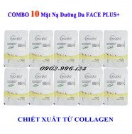 Combo 10 Mặt nạ chiết xuất từ Collagen FACE PLUS